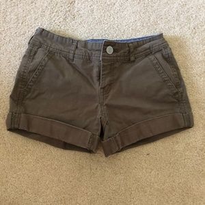 Olive Khaki Shorts